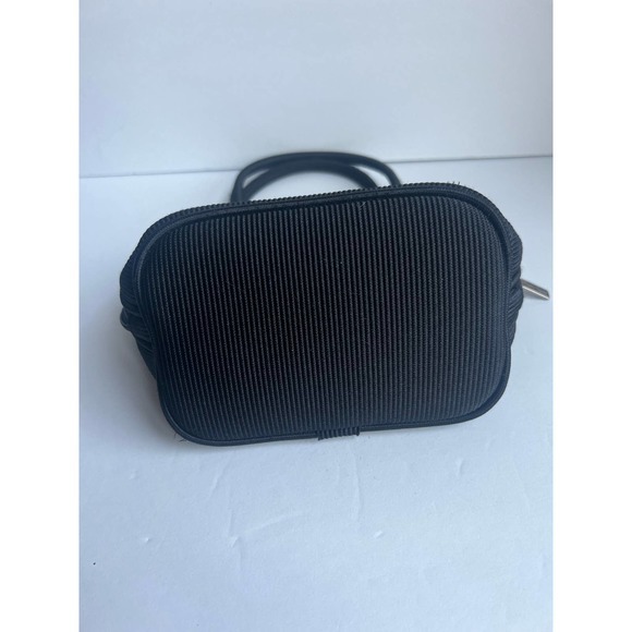 Vintage Falchi Sport Black Ribbed Mini Purse‎ - Picture 4 of 6